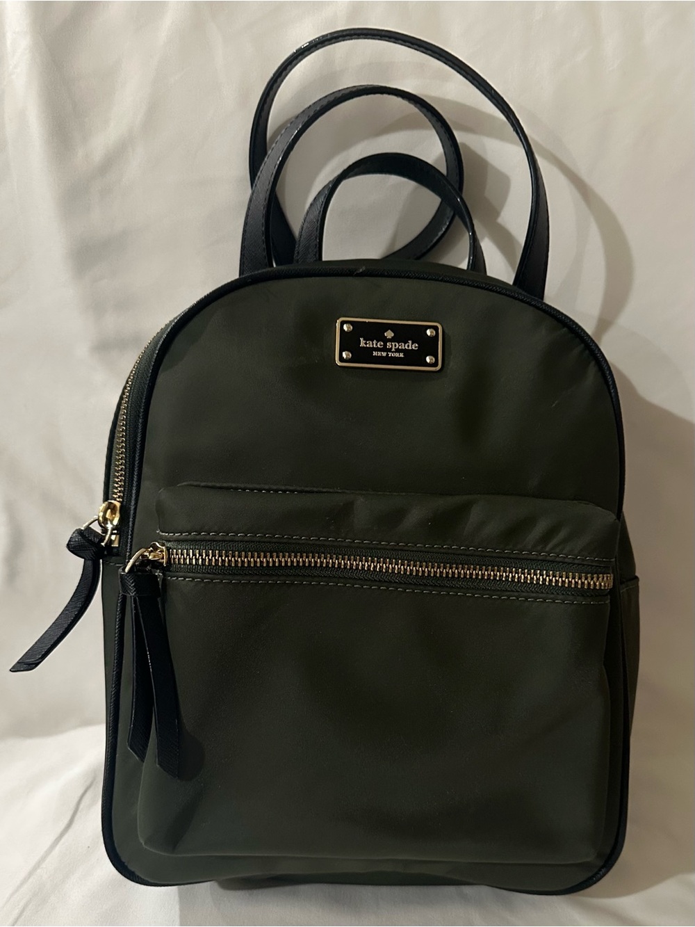 Kate Spade Nylon Backpack - Olive Green